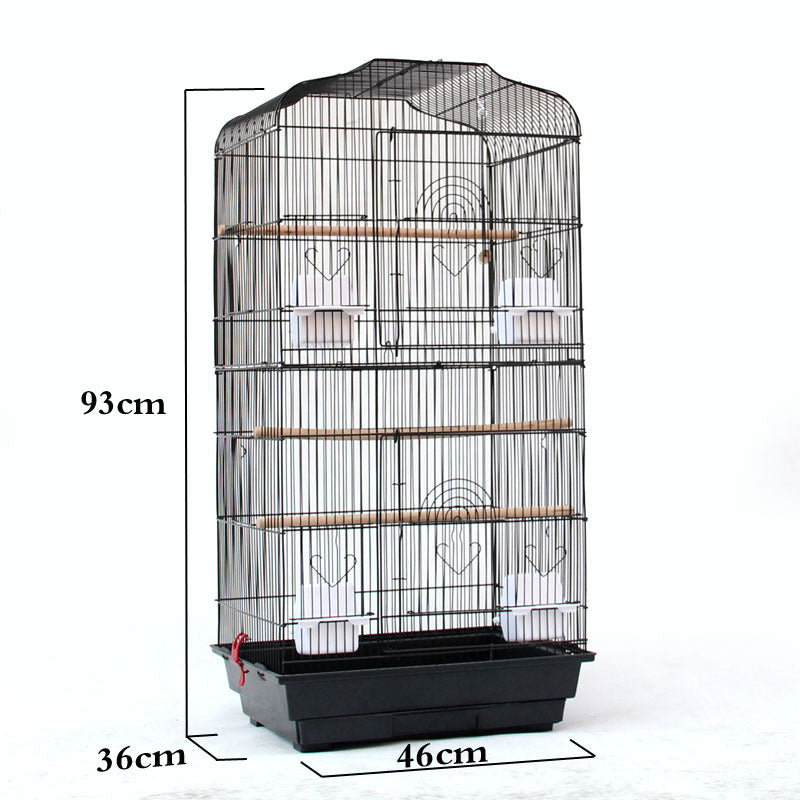Portable Bird Cage Parrot Display Wire Cage