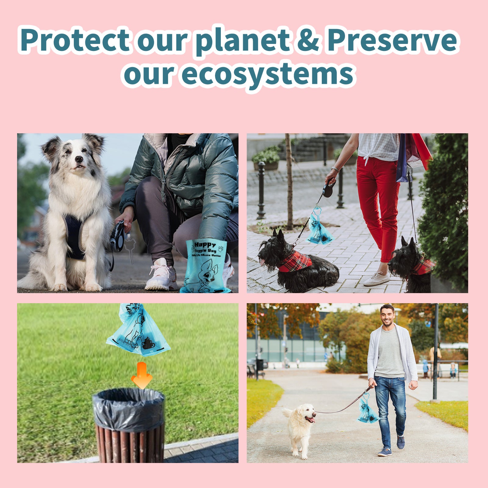 Pet Garbage Bag 1.5 Silk EPI Environmental Protection Fully Degradable