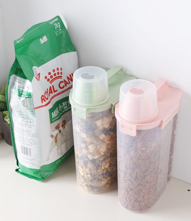Pet Food Storage Barrel Sealed Moisture-proof Sealed Tank Box