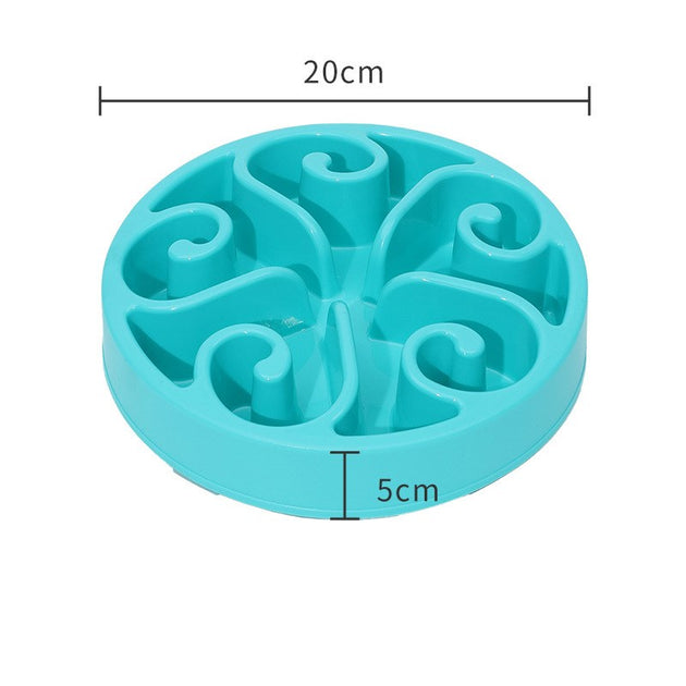 Pet Choking Prevention Dog Food Bowl Feeding Dog Food Bowl
