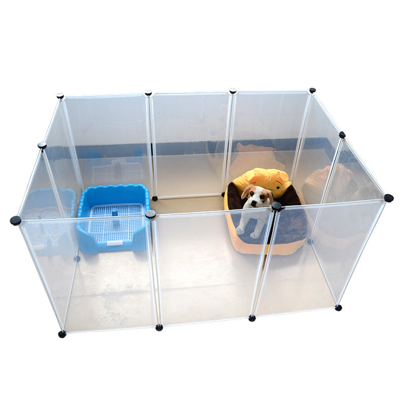 Small And Medium Pet Transparent Fence