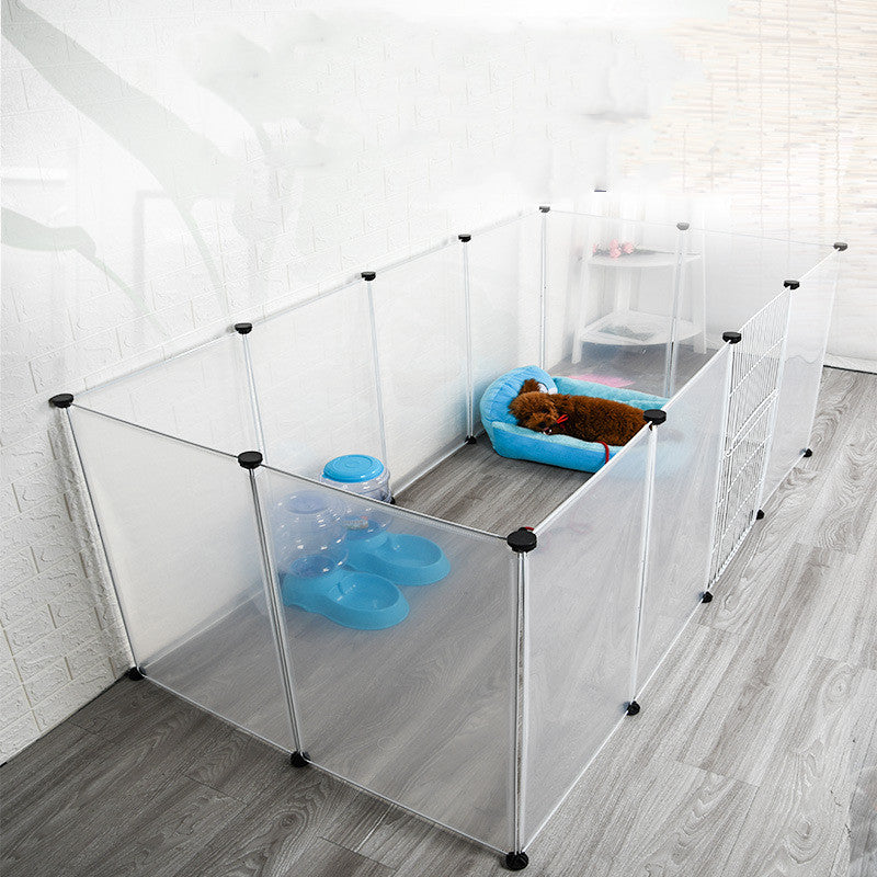 Small And Medium Pet Transparent Fence