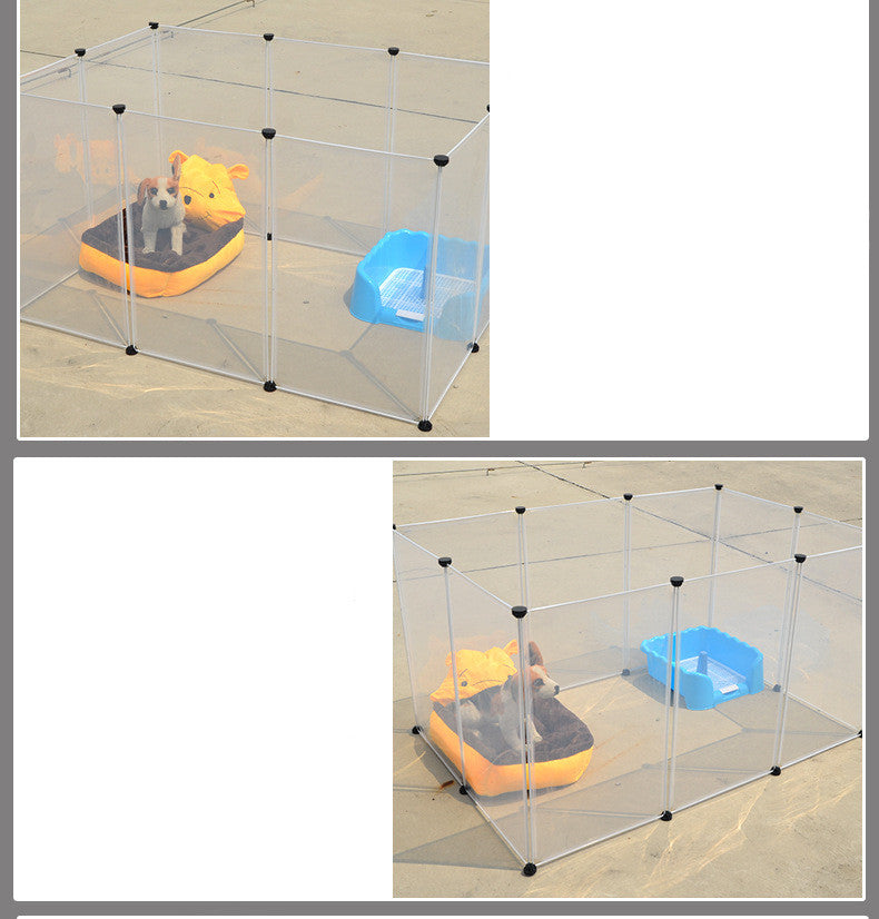 Small And Medium Pet Transparent Fence