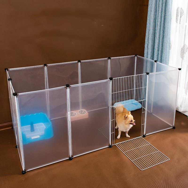 Small And Medium Pet Transparent Fence