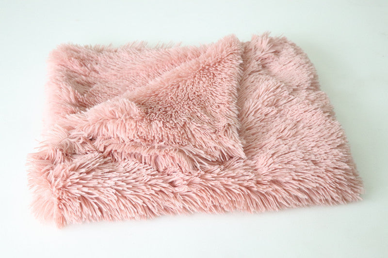 Small And medium-sized Dog Plush Pad Double-Layer Pet Blanket