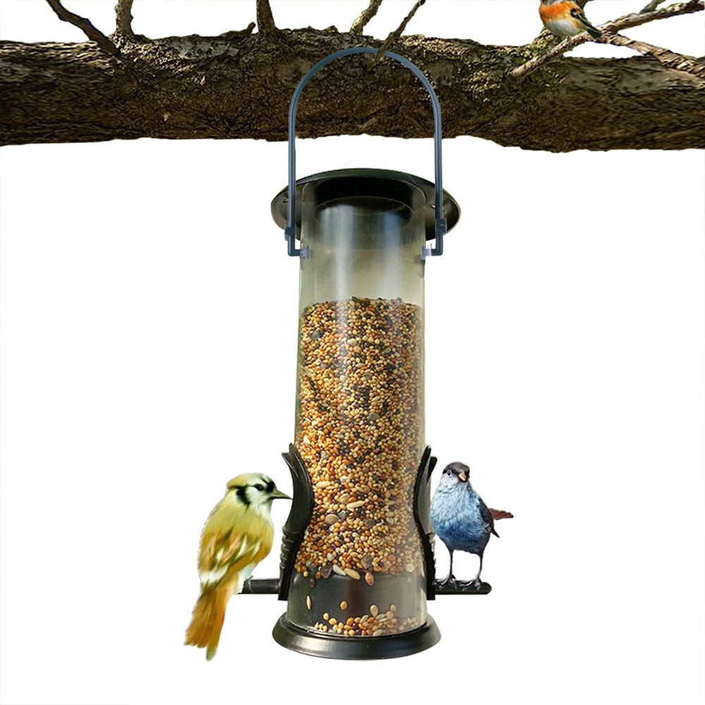 Hanging Garden Bird Feeder Food Dispenser