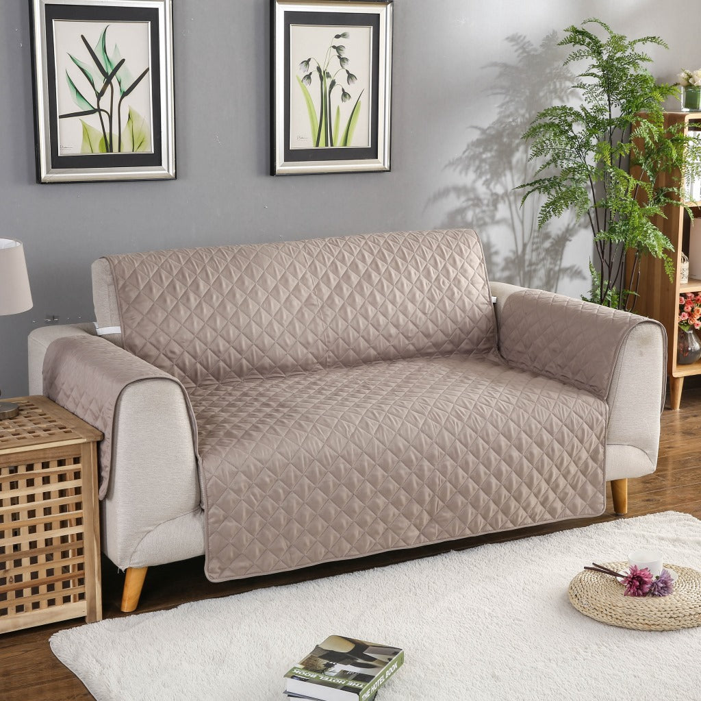 Quilted Cover For Pet Fabric Sofa Cushion For All Seasons