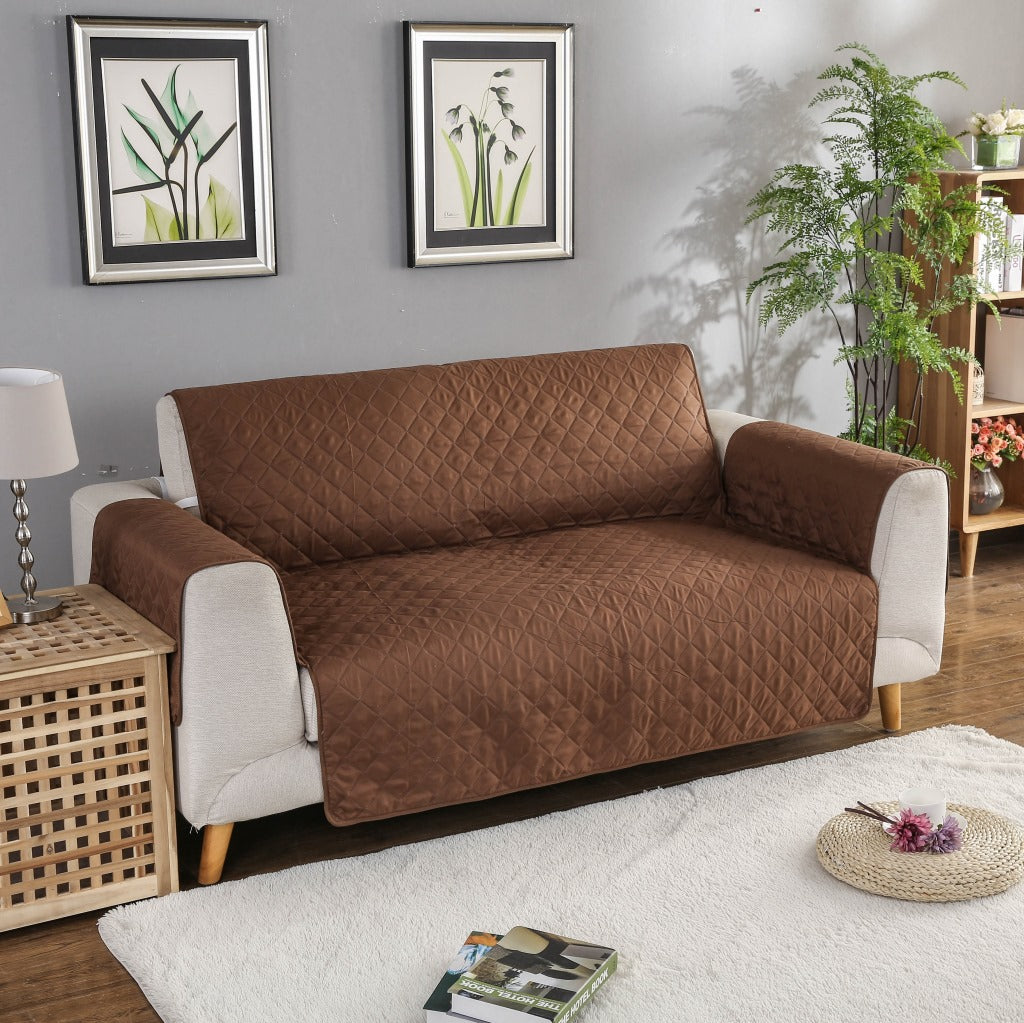 Quilted Cover For Pet Fabric Sofa Cushion For All Seasons