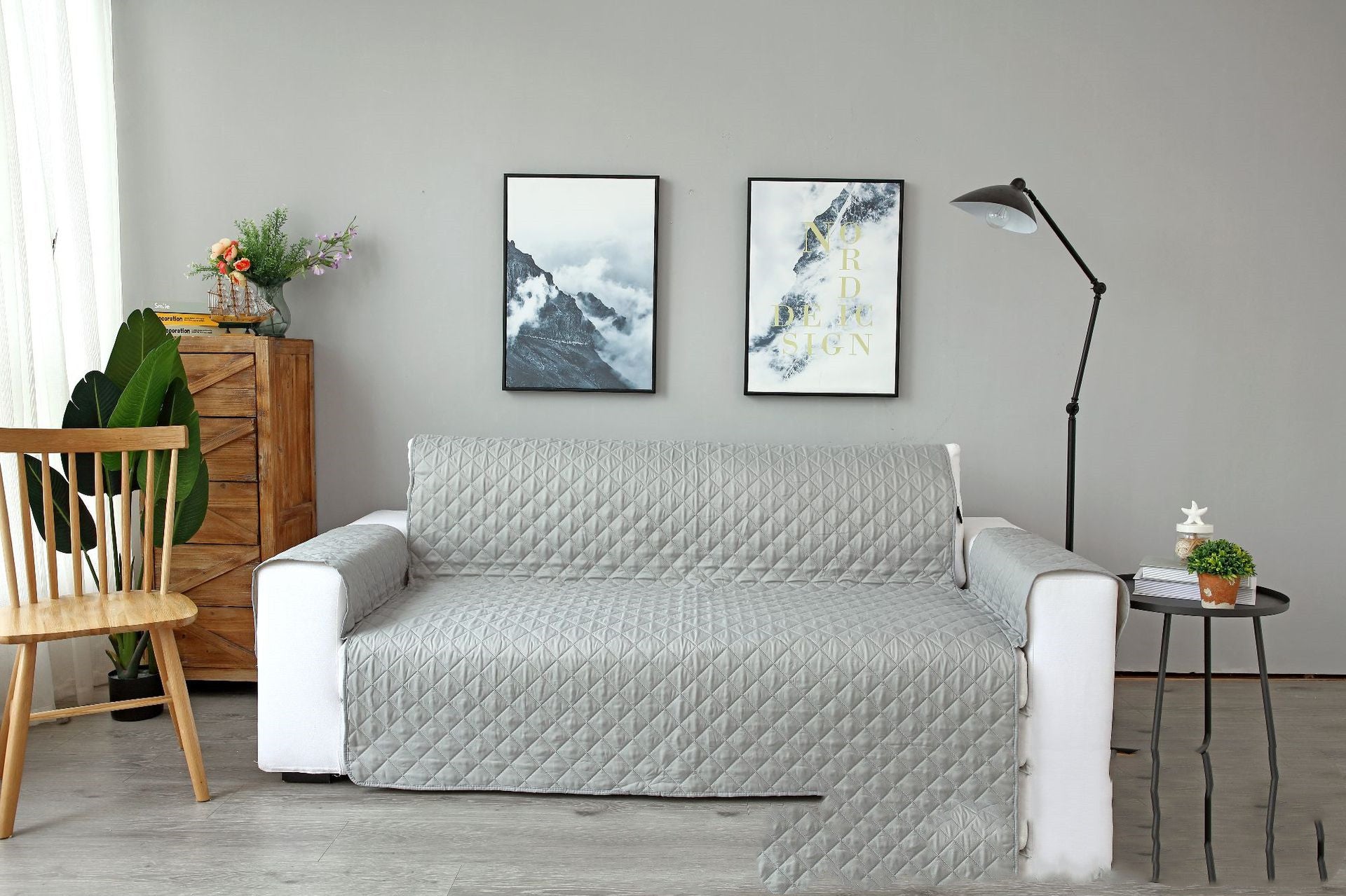 Quilted Cover For Pet Fabric Sofa Cushion For All Seasons