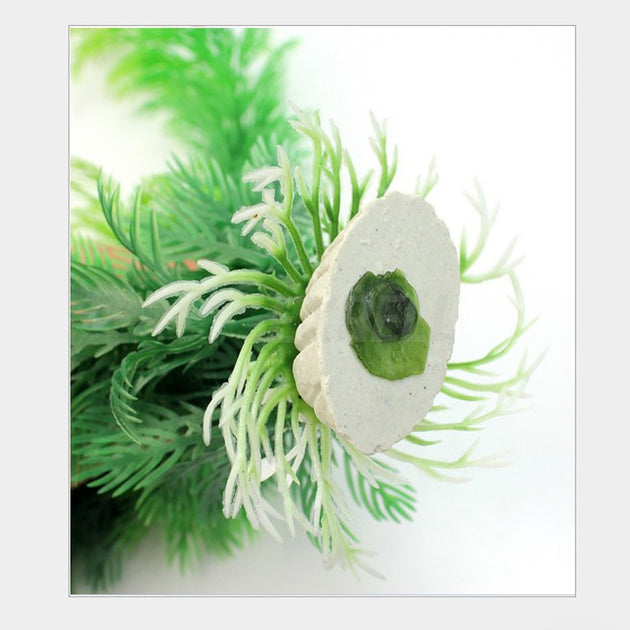 Simulation Plastic Aquatic Fish Tank Turtle Tank Landscaping Aquarium Decoration Simulation Green Plants Fake Aquatic Plants Foreign Trade Explosion