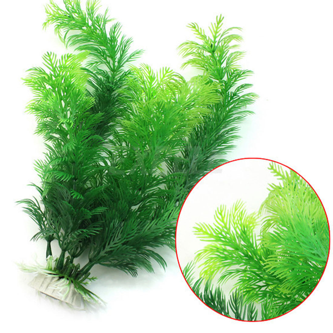 Simulation Plastic Aquatic Fish Tank Turtle Tank Landscaping Aquarium Decoration Simulation Green Plants Fake Aquatic Plants Foreign Trade Explosion