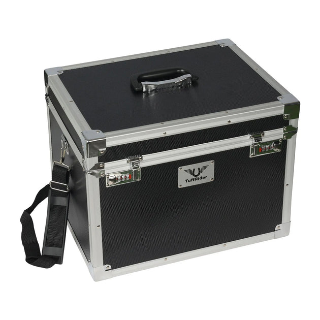 TuffRider Aluminium Grooming Box-Black