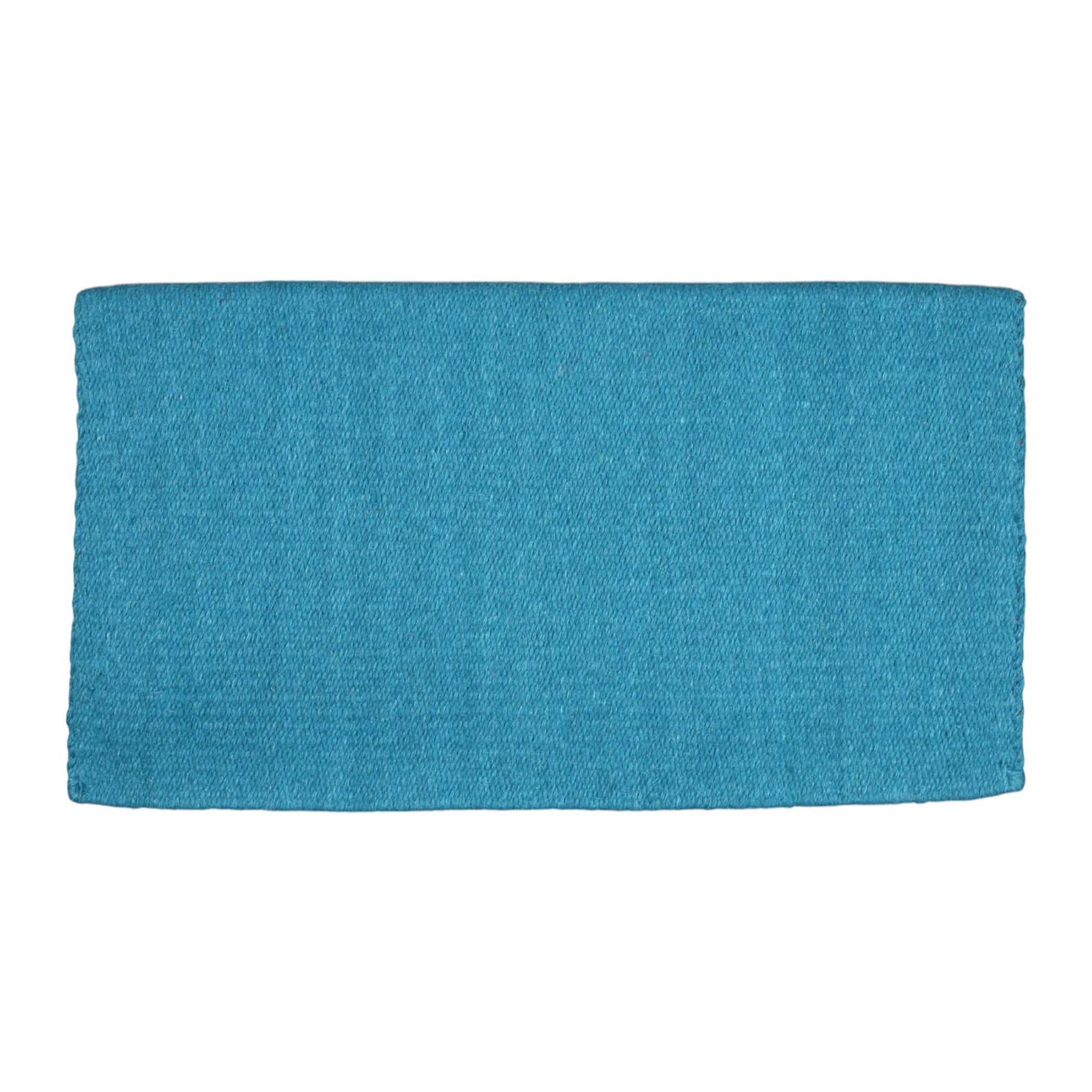 TuffRider Solid Color Double Weave Saddle Blanket-White-34 X 38 Inch