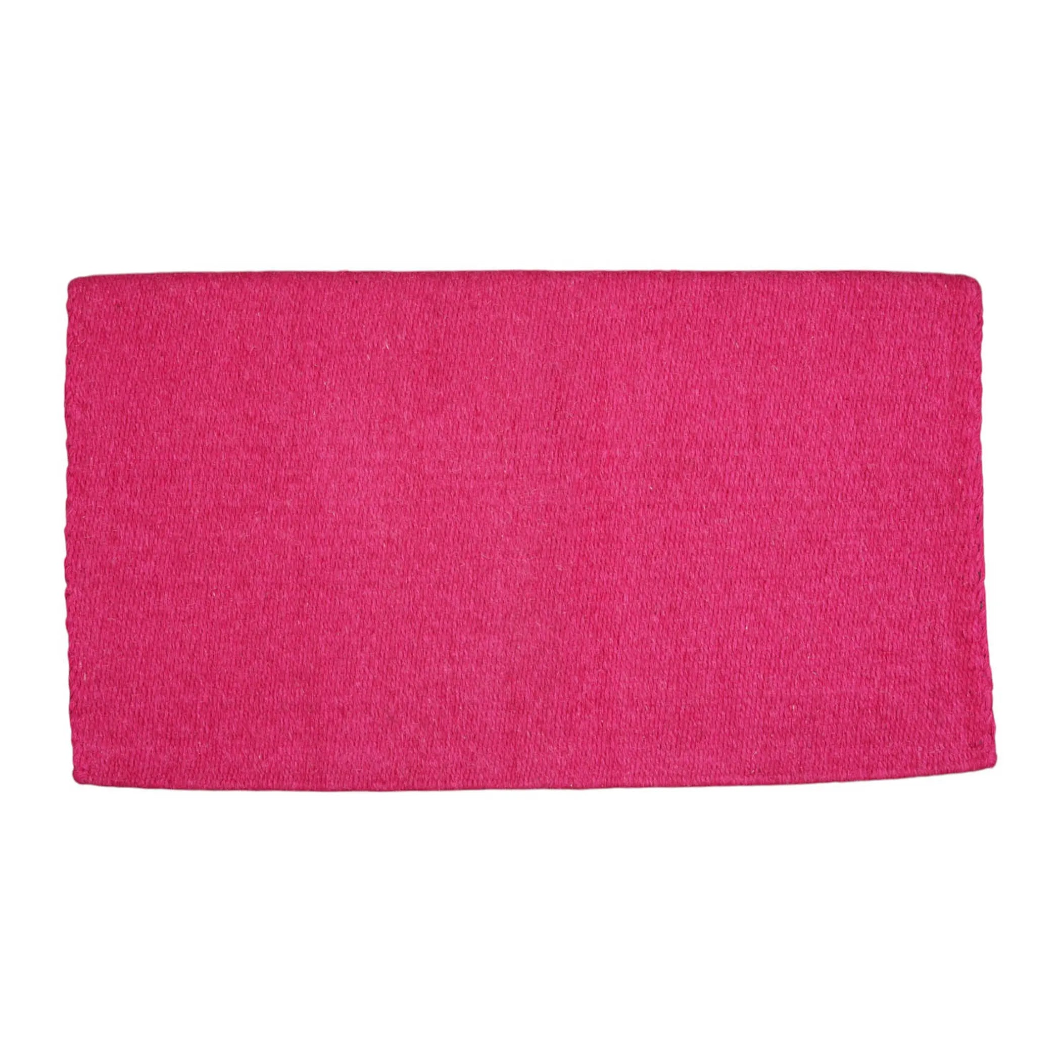 TuffRider Solid Color Double Weave Saddle Blanket-White-34 X 38 Inch