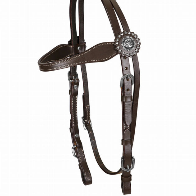 TuffRider Western Browband Concho Headstall