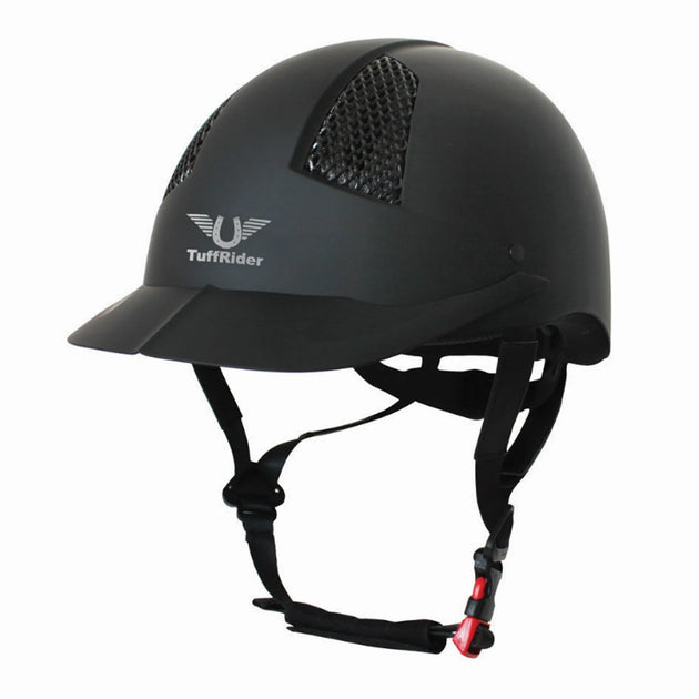 TuffRider Starter Horse Riding Safety Helmet | Schooling Protective Head Gear for Equestrian Riders - SEI Certified, Tough and Durable