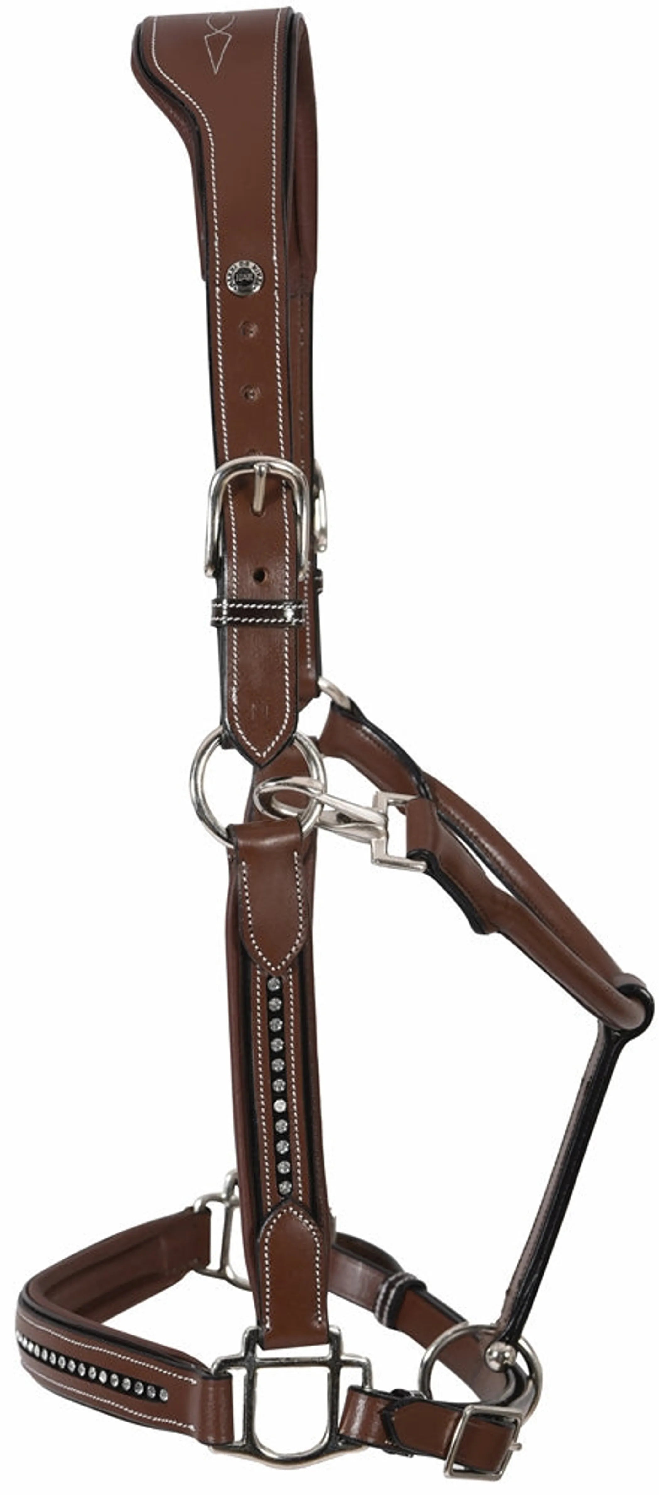 Henri de Rivel Padded Crystal Halter