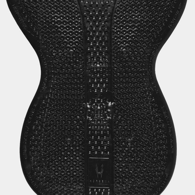 Horsena Regular Gel Pad (8Mm)  W/Full Eco-Sheepskin_ Dressage-Black