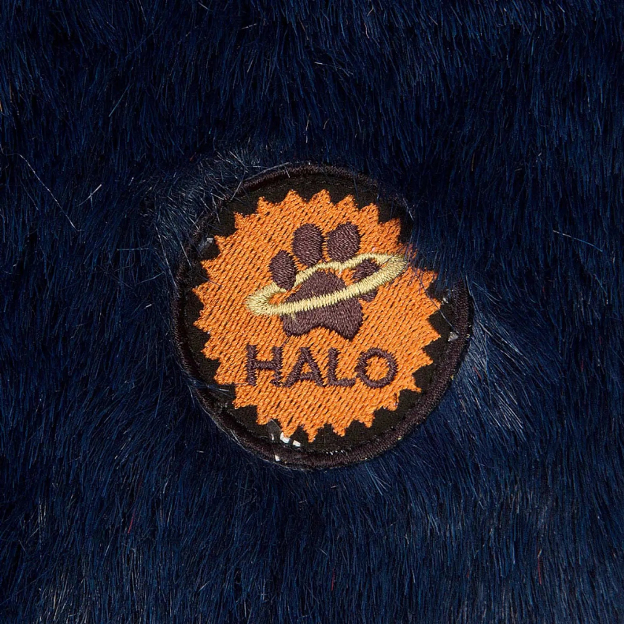 Halo Amber Plaid Round Dog Bed