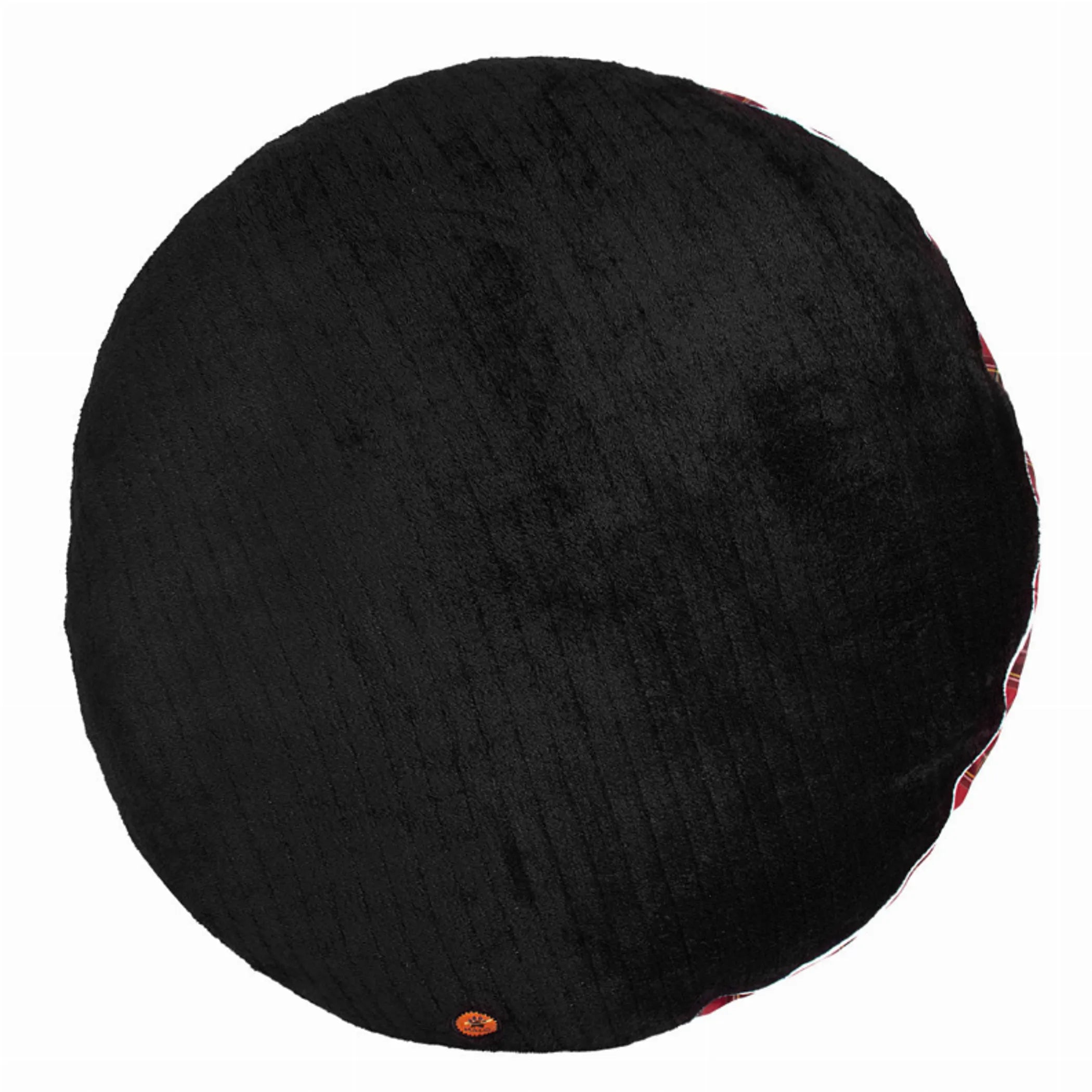 Halo EC Red Plaid Round Dog Bed