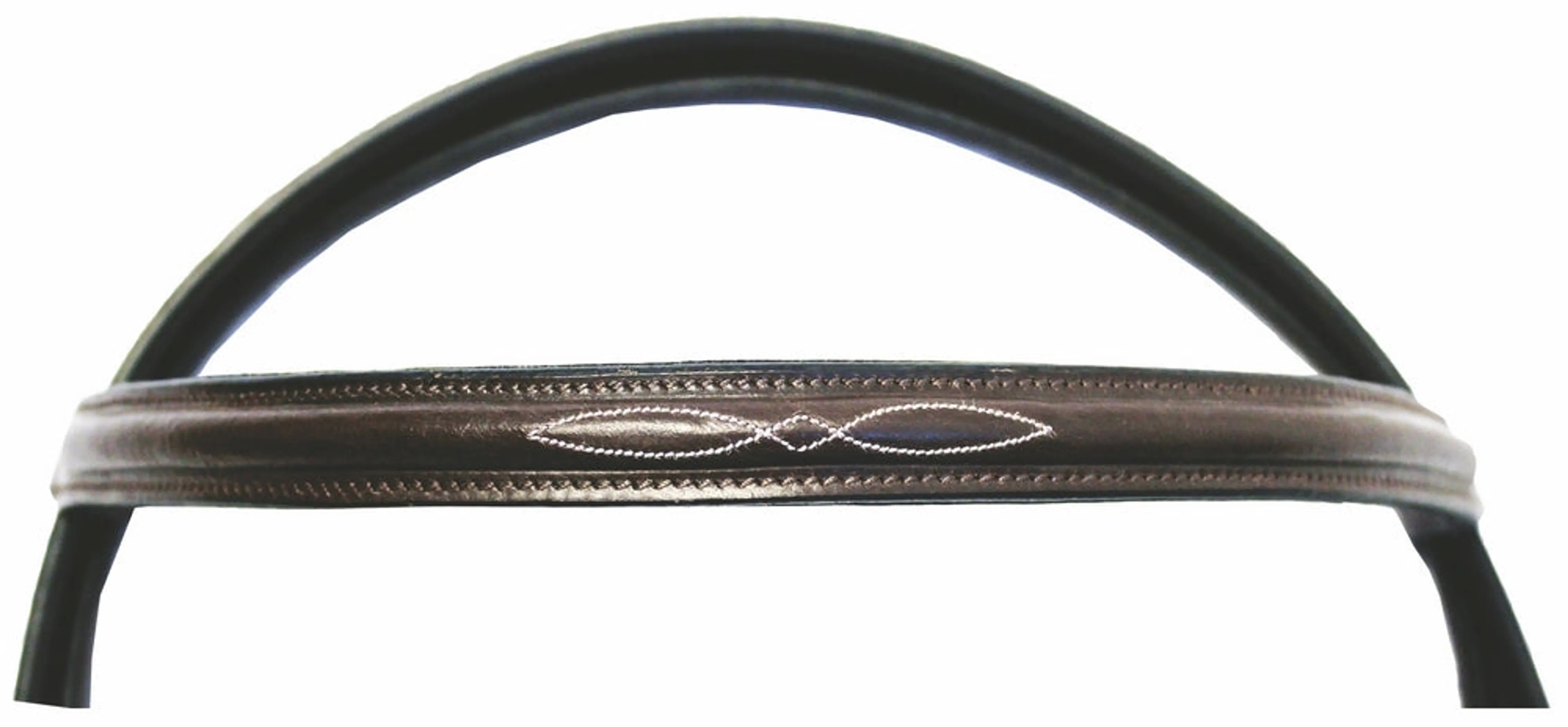 Henri de Rivel Advantage Fancy Raised Snaffle Bridle With Laced Reins