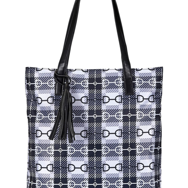 AWST Intl Snaffle Bit Tote Bag with Tassel