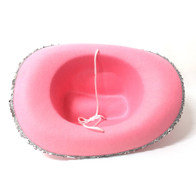 New Sequined Crown Cowboy Christmas Day Hat