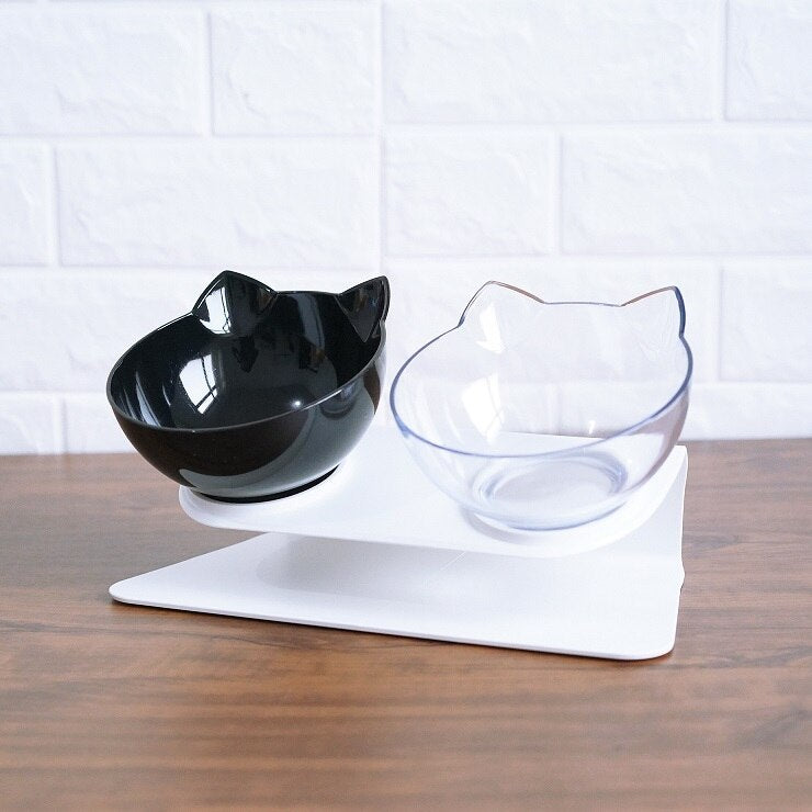 Non-Slip Double Bowl