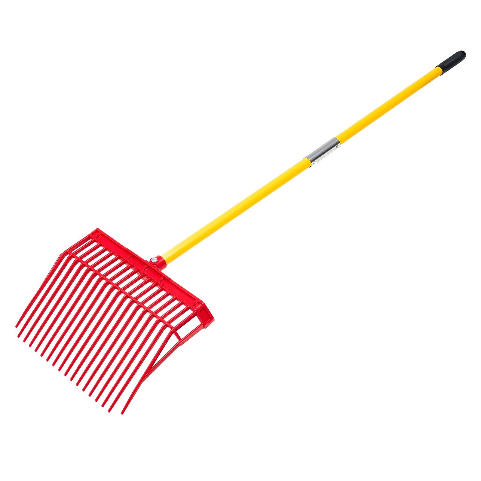 Horse Manure Fork Garden Tool 18 Angled Tine Plastic Pitchfork Muck Rake For Hay