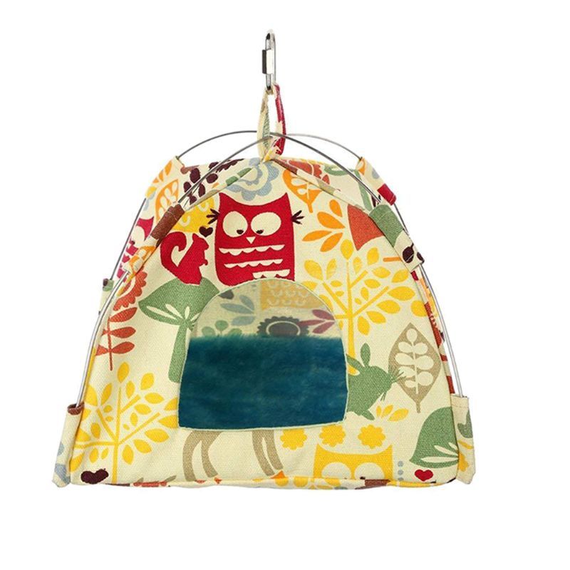 Hanging Canvas Parrot Tent Hammock Nest