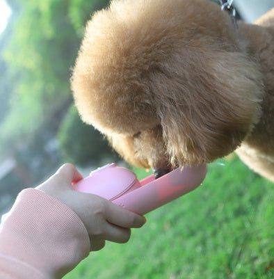 Pet dog accompanying cup