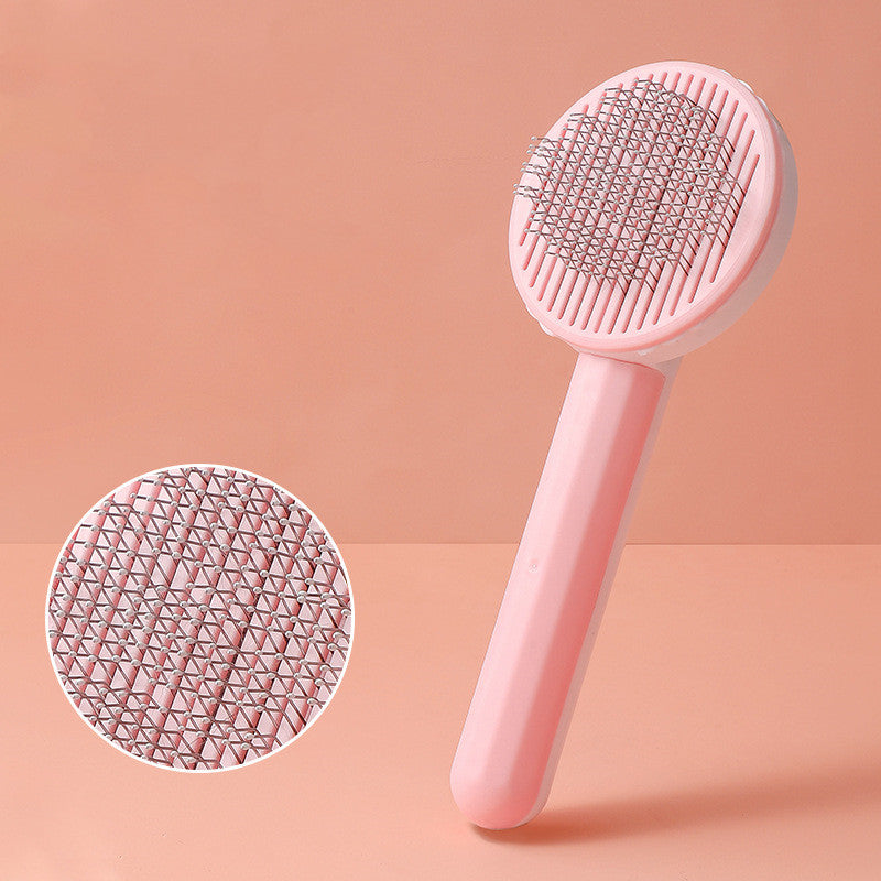 Pet One-key Removal Of Floating Hair Cleaning Massage Comb