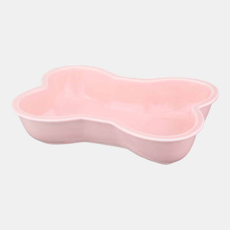 Anti-overturning pet cat bowl