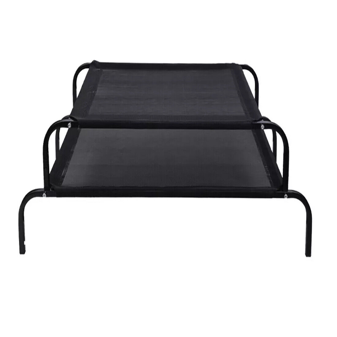Elevated Dog Bed Pet Cat Mesh Camping Cot Indoor Outdoor Waterproof Two Size UK