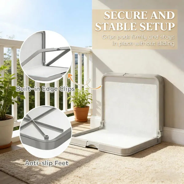 Holder Foldable Dog Litter Box