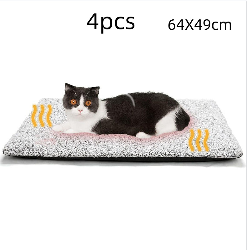 Suitable For Indoor And Outdoor Non-slip Sole Dog Cat Winter Plush Pet Bed Comfortable Sleep