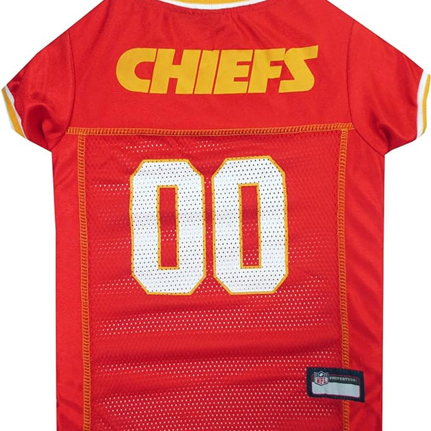 Kansas City Chiefs Pet Striped Jersey