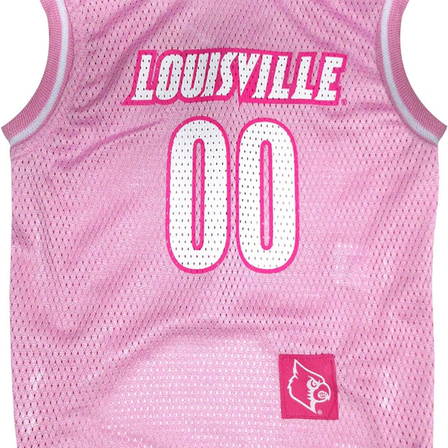 Louisville Pink Basketball Jersey