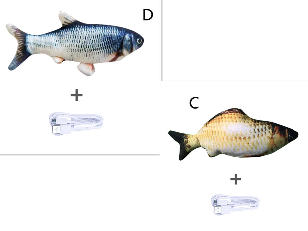 Electric Jumping Fish Toy