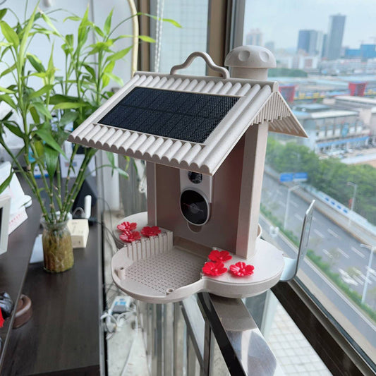Intelligent Bird Feeder with AI Bird Recognition