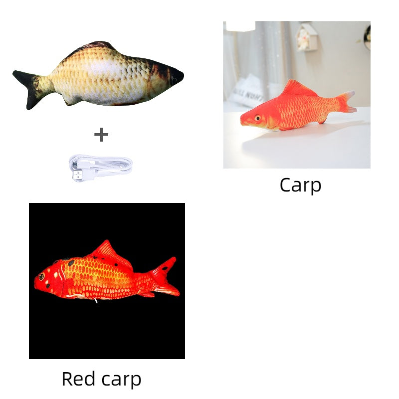 Electric Jumping Fish Toy
