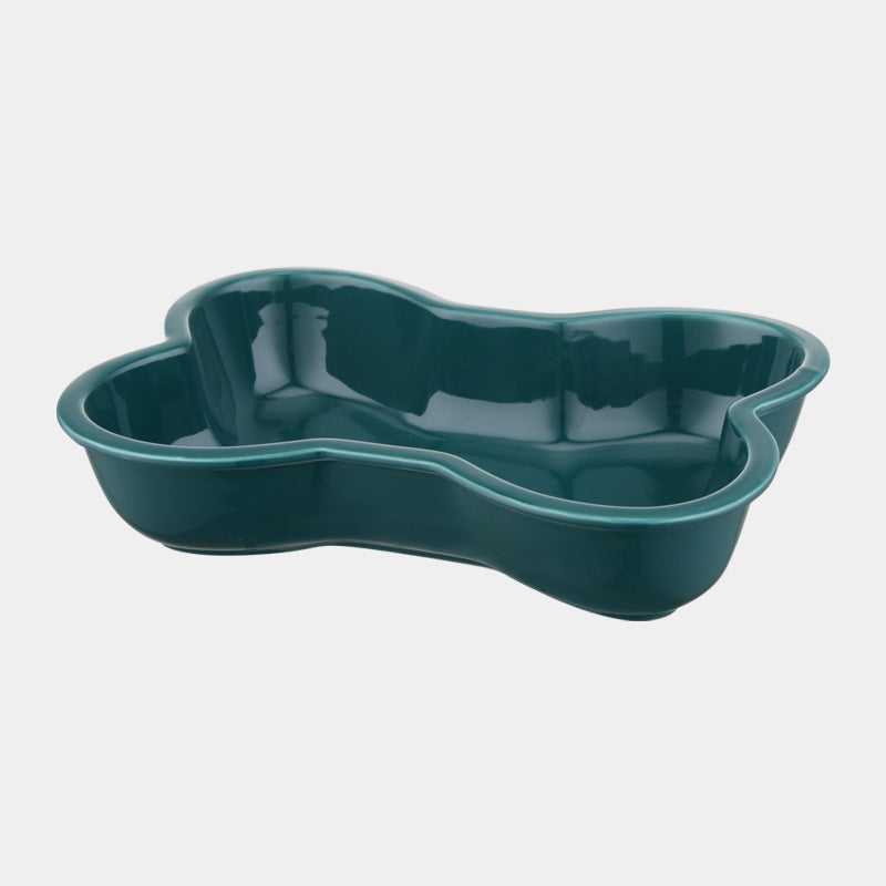 Anti-overturning pet cat bowl