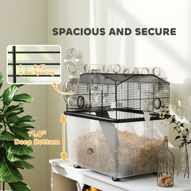 2 Tier Hamster Cage with 12