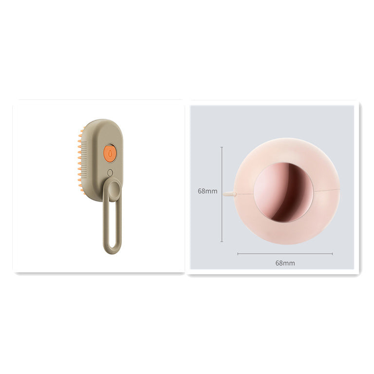 3-in-1 Electric Pet Steam Brush