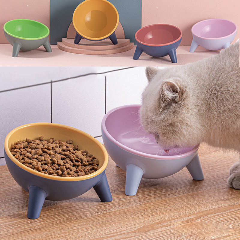 Nordic Color Feeding Bowl with Stand