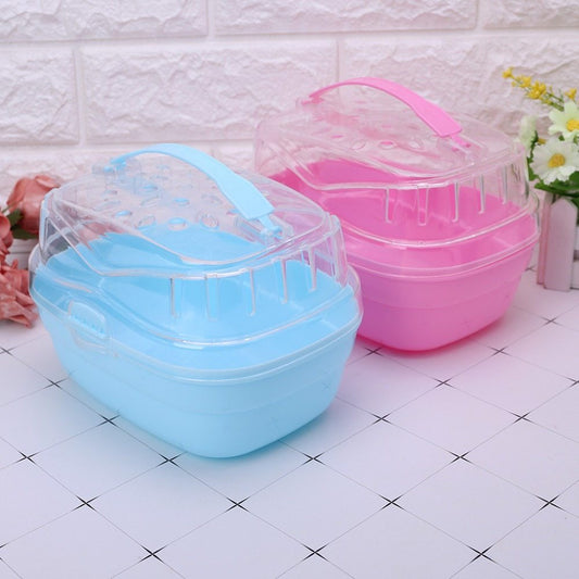Transparent Plastic Hamster Cage