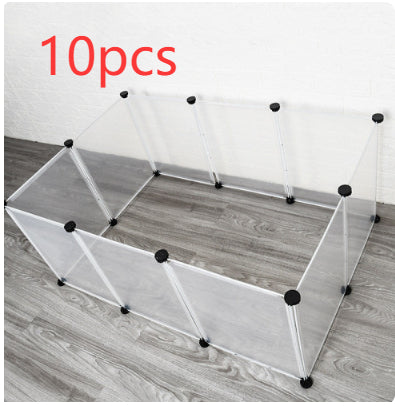 Small And Medium Pet Transparent Fence