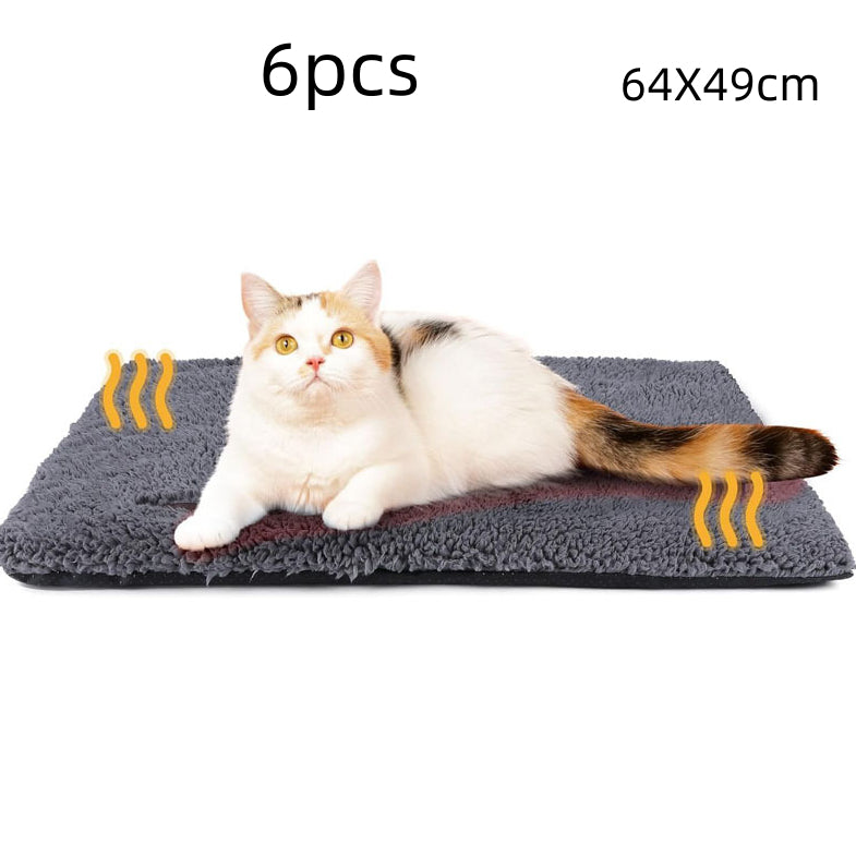 Suitable For Indoor And Outdoor Non-slip Sole Dog Cat Winter Plush Pet Bed Comfortable Sleep