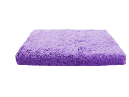 Plush Square Pet Bed / Wave Memory Foam Sofa