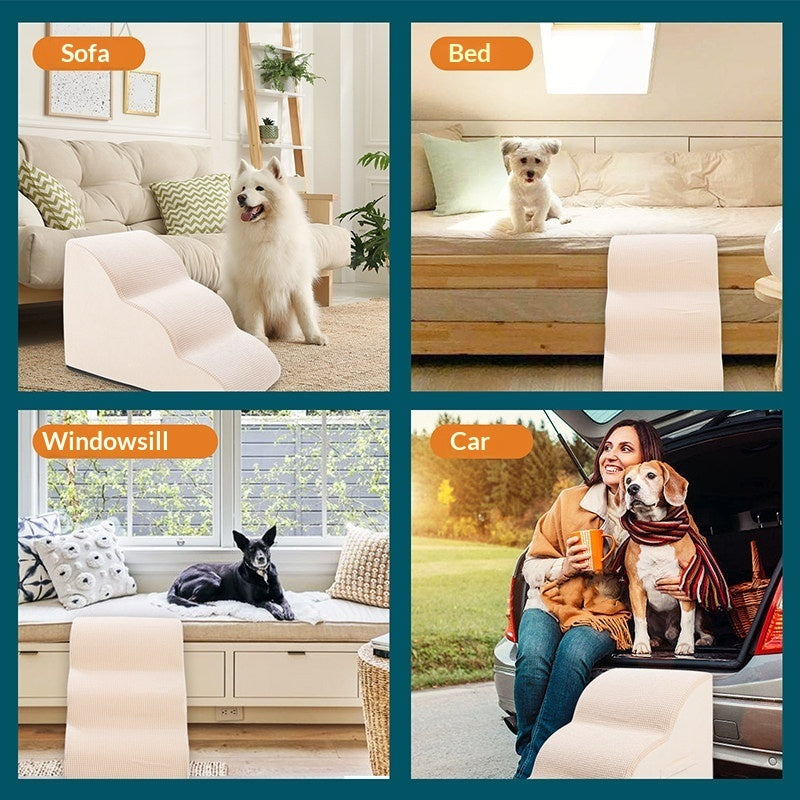Dog Pet Stairs Non-slip And Detachable For Easy Washing